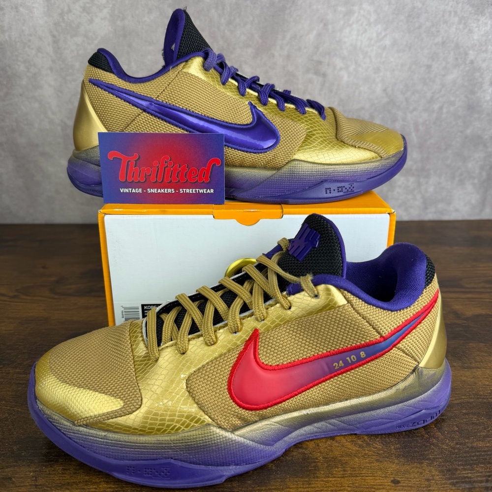 Nike Zoom Kobe 5 Protro x Undefeated Hall Of Fame Size 7 DA6809-700 Men’s Shoes